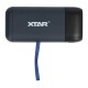 Charger for Li-Ion 18650/20700/21700 batteries with PowerBank function - XTAR PB2SL - black