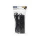 Extension cord PR-470P 4 sockets 5m black