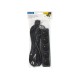 Extension cord PR-570P 5 sockets 5m black