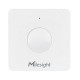 IP30 LoRaWAN intelligent touch wall switch - white - Scene version - Milesight WS101-868M