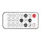 IR remote control, 20 buttons