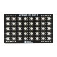 Įrenginio prototipas Micromis LED Shield - modulis su 5x8 LED matrica - perdanga Micromis Base V1