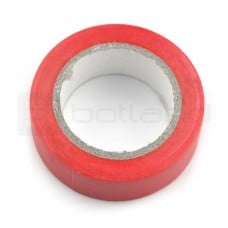 Insulating tape 19mm x 10m red 