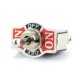 ON-OFF-ON KN3 (B) -123 250V/6A toggle switch - monostable