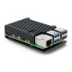 justPi case for Raspberry Pi 5 - aluminum - black