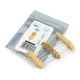 JustPi THT CF carbon resistor 1/4W 330kΩ - 30 pcs