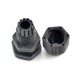 Cable gland hermetic IP68 - PG9 thread - black - 5 pcs