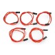 Cable Assembly 2 pin female raster 2.54mm - 40cm - 5 pcs