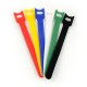 Cable organizer - Velcro 12mm x 15cm - various colors - 12 pieces 