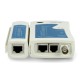 Kabelių testeris RJ45 / RJ12 / RJ11 / koaksialas - Lanberg NT-0401