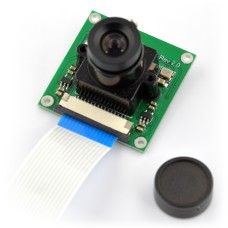Camera HD B OV5647 5Mpx, with focus adjustment for Raspberry Pi, Waveshare 8193