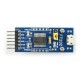 Converter USB-UART FTDI FT232RL, microUSB port, Waveshare 11324