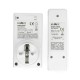 Rebel URZ1226-2 1000W network socket - remote control - 3pcs