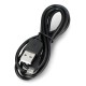 MicroUSB cable KK21 - 1m - black