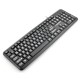 Keyboard USB Esperanza EK129 with large print