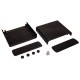 Kradex Z4 plastic housing - 129x149x50mm black