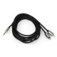 Kruger&Matz AUX 3.5mm - 2x RCA 3m Juodas