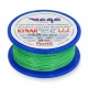 Mounting cable Kynar silver plated copper - 0.25mm/AWG 30 - green - 50m