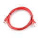 Lanberg Ethernet Patchcord UTP 5e 1.5m - red 