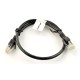 Lanberg Ethernet Patchcord UTP 6 0.5m - black