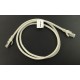 Lanberg Ethernet Patchcord laidas UTP 6 1m - pilkas