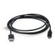 Lanberg USB Cable Type A-C 2.0 black Quick Charge 3.0 - 1.8m