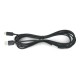 Lanberg USB A 2.0 - USB C black Quick Charge 3.0 cable - 3m 