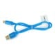 Lanberg USB Cable Type A-C 2.0 blue QC 3.0 - 0.5m