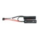 Li-Ion Titan 3000mAh 16C 2S 7.4V battery - DEAN - 2x (67x18mm)