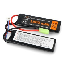 Li-Pol GFC Energy 1800mAh 20C 2S 7.4V 2 modulių baterija - Tamiya