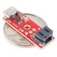 Li-Pol single-cell charger 1S 3.7 V microUSB, SparkFun PRT-10217