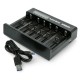 Li-Ion battery charger - XTAR MC6C - AA, AAA 1-6 pcs, 