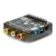 M5 RCA 13.2 - PCM5102 - Composite audio/video module - for M5Stack development modules