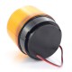 Magnet flashing light - LED 12V - orange