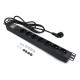 Power strip for 19'' server racks - 7 sockets 16A - 2m - black - Lanberg PDU-07E-0200-BK