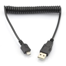 MicroUSB B - A spiral Goobay - 1m