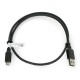 MicroUSB B-A laidas 2.0 Hi-Speed ​​​​Goobay juodas - 0.6m