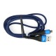 MicroUSB B laidas - eXtreme Spider - 1.5 m - mėlynas 