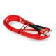 MicroUSB B-A cable eXtreme Spider - 1.5m - red