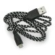 USB A - B cable braided 1m