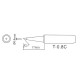 Soldering iron tip - bevel type T-0.8C