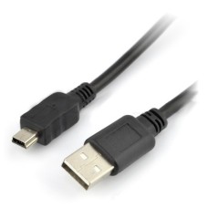 MiniUSB B - A - Goobay cable - 1.5m - black