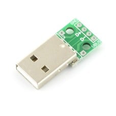 Module with USB type A connector