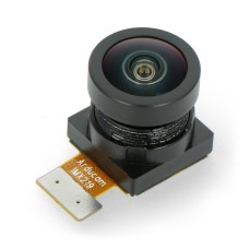 Modulis su M12 tvirtinamu objektyvu IMX219 8Mpx, fisheye, skirtas Raspberry Pi V2 kamerai, ArduCam B0180