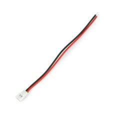 Tiesi 2 kontaktų Molex 51005 lizdo jungtis, 2.54mm rastras su laidu