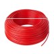 Installation cable LgY 1x1.5 H07V-K - red - 100m 