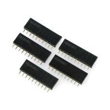 Shear socket 1x10 pins 2.54mm Arduino - 5pcs