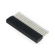 Shear socket 2x20 pins 2.54mm for Raspberry Pi 4B/3B+3B/3/B+ - long pins 12mm