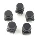 Tact Switch 12x12mm buttons set 50 pcs - colored caps + organizer