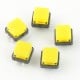 Tact Switch 12x12mm buttons set 50 pcs - colored caps + organizer